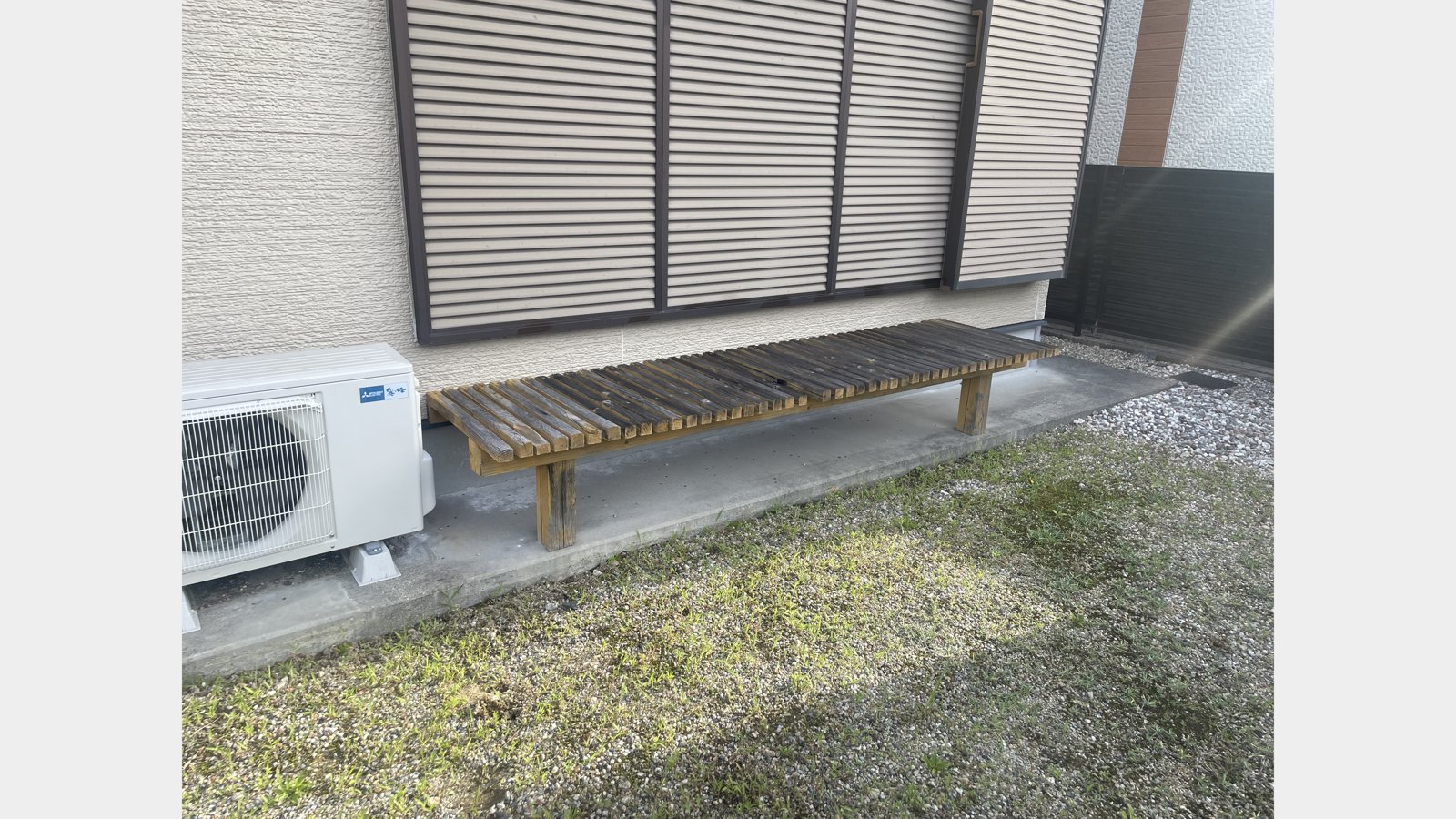 ウッドデッキと濡れ縁の解体工事